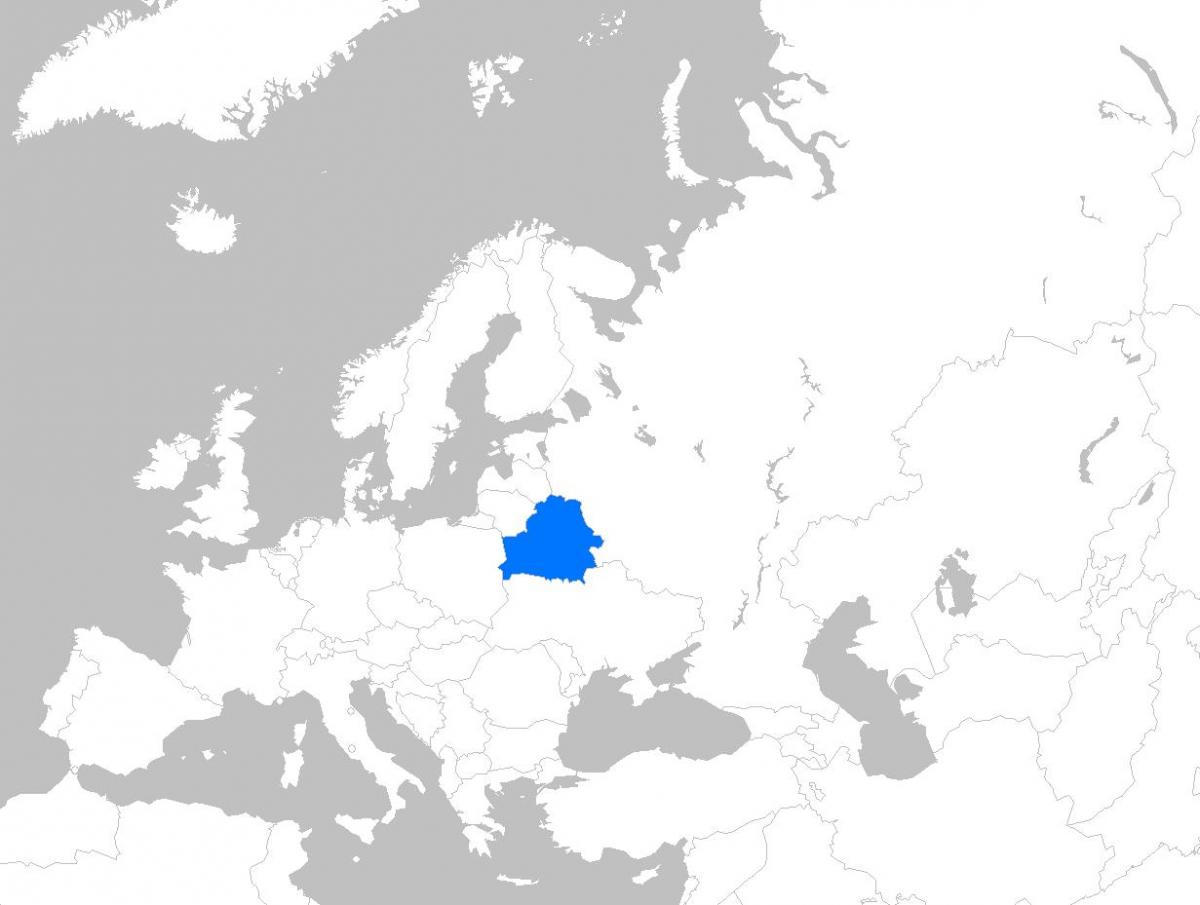 Kart Belarus Avropada