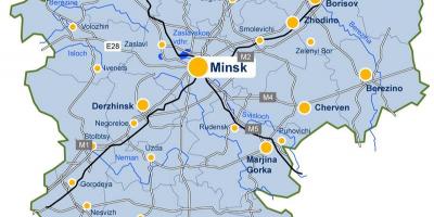 Minsk kart Belarus